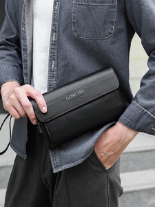 MAIMA - Bolso de Mano para Hombre, con Bloqueo de Contraseña, Antirrobo, Gran Capacidad, Estilo Casual de Negocios, con Múltiples Ranuras para Tarjetas - Product Image 4