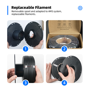 Filamento Inslogic PLA con una trama opaca distinta filamento per stampante <span class=keywords><strong>3D</strong></span> ecologico e biodegradabile - Product Image 6