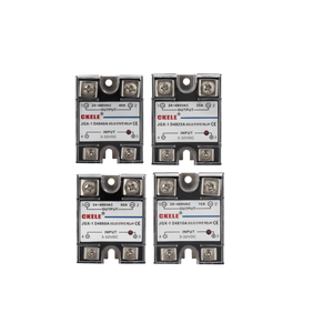 รีเลย์โซลิดสเตทแบบเฟสเดียว JGX-1 25A 10A 60A 80A 120A ควบคุมกระแสตรงสำหรับอุปกรณ์ทำความร้อน AC โซลิดสเตทรีเลย์ - Product Image 1