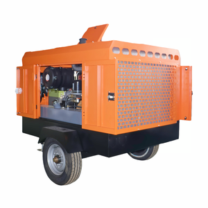 Compresor de Aire Portátil Móvil Diésel de Tornillo para Uso en Perforaciones Mineras con Perforadora de Roca - Product Image 6