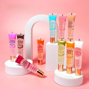 Huile à Lèvres Transparente Hydratante aux Vitamines E, Saveur Fruitée, à Base de Plantes, pour Enfants et Filles, Soin des Lèvres Kawaii – Vente en Gros - Product Image 1
