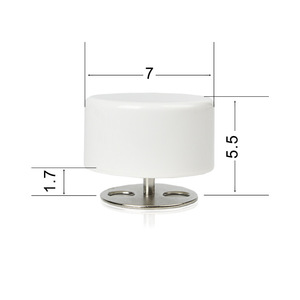 Boîte à musique ronde en plastique à ressort rotatif 18 tons, base de boîte à musique DIY créative, nouveau style chinois - Product Image 4
