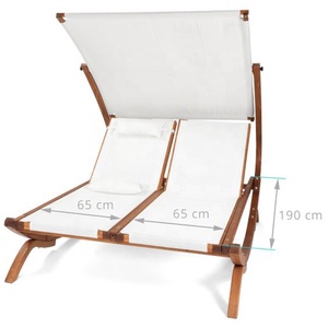 En gros jardin loisirs de plage <span class=keywords><strong>bain</strong></span> de <span class=keywords><strong>soleil</strong></span> lit de jour en plein air pour portable hamac d'arc d'utilisation en <span class=keywords><strong>bois</strong></span> massif - Product Image 2