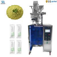 Máquina Empacadora de Polvo en Sobres con Esquinas Redondeadas, Automática, de Alta Velocidad, Vertical, de Acero Inoxidable, de Grado Alimenticio, Neumática