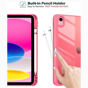 Funda Protectora para iPad 10/11/A16, TPU, Sensación de Cuero PU, Color Puro, Anti-Caídas, para iPad 10.ª/11.ª Generación 2025 - Product Image 4