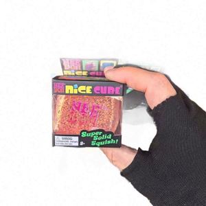 Needoh <b>Rubber</b> Luminous Ice Cubes Squeeze Toy Stress-relief Slow-rebound Sensory Decompression <b>Blocks</b> Individually - Product Image 5