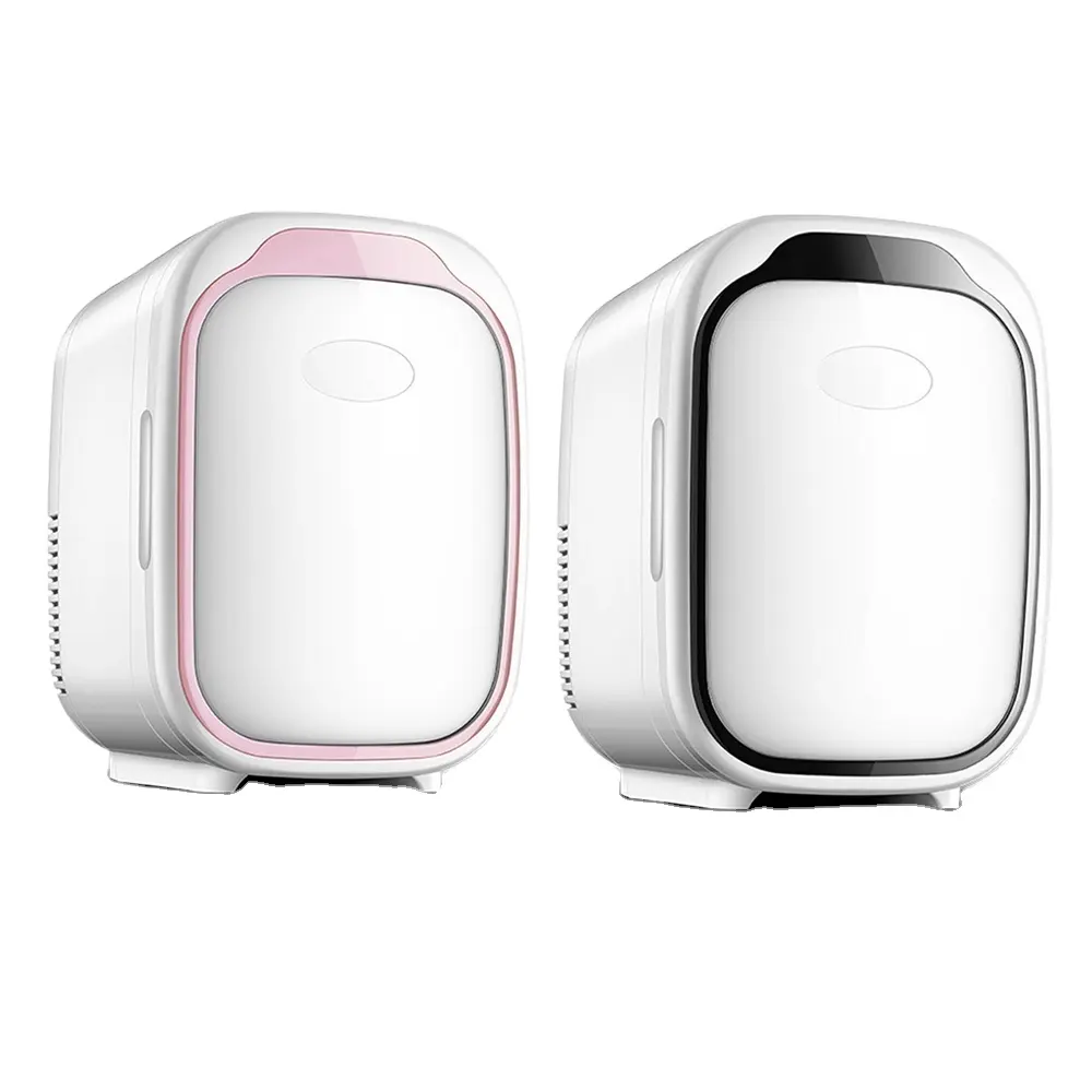 Portable Mini Voiture-utilisation Réfrigérateur Portable Boîte Glacière Avec Miroir Peut pour Voiture Camping En Plein Air