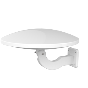 ANTOP 360 <span class=keywords><strong>Antenne</strong></span> TV numérique extérieure amplifiée omnidirectionnelle double 30 dB Gamme de fréquences <span class=keywords><strong>FM</strong></span>/VHF/UHF Certifiée FCC/CE Connecteur F mâle - Product Image 1