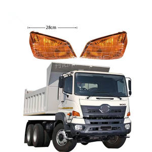 Conjunto de luces direccionales para camión Hino, halógenas, acrílicas, izquierda y derecha, para reemplazo y reparación, nuevas - Product Image 2