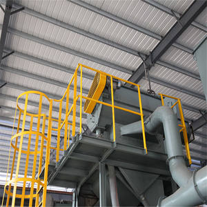 Q15GN/Q28GN Serie Hocheffiziente und Benutzerfreundliche Manganstahl-Bandstrahlanlage für Nicht-Brüchige Gussformen - Product Image 3