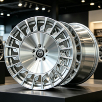 Rueda Forjada de Gran Tamaño de 26 y 28 Pulgadas con Triple Certificación Global para Escalade, Navigator, Suburban, SUV de Lujo, Modificación de Camionetas