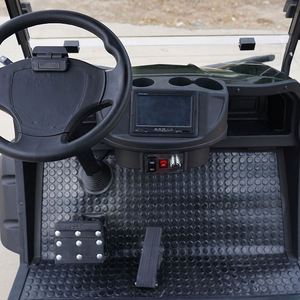 Custom logo <strong>High</strong> Climbing Ability 4 Wheel 6 Seats Electric Golf <strong>Car</strong> Entertainment Golf Buggy Cart With Off-road Tire - Product Image 2