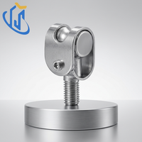 Support de tuyau UTT1401, connecteur pivotant réglable en acier au carbone électrogalvanisé pour les systèmes MEP des bâtiments commerciaux