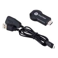 Nouveau Dongle TV WiFi sans fil Anycast M9 Plus Partage Facile 1080p M4plus Clé TV Miracast Moule Privé en Plastique