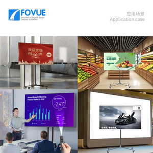 FOVUE L 55 <span class=keywords><strong>pouces</strong></span> Smart <span class=keywords><strong>TV</strong></span> avancée interactive numérique affiche affichage Animation téléviseur pour centre commercial OEM matière plastique - Product Image 3