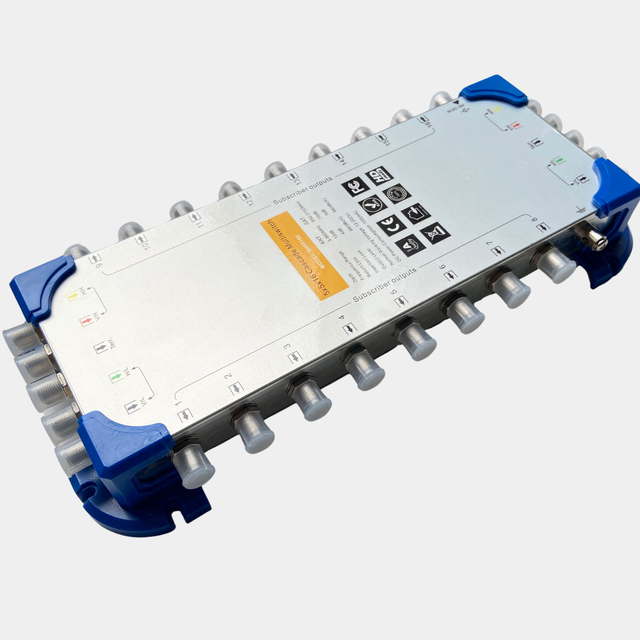 5 in 16 Output Multiswitch Zinc Alloy 5 in 16 Out Switch 950-2150Mhz Smatv Satellite Multiswitch Catv for Home