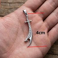 Pendentif hache de combat en acier inoxydable, mini hache viking, breloque de collier pour hommes et femmes, amulette gothique, cadeau