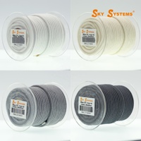 SKY 4mm Polyester Bijoux Cordon ML221 Bijoux Accessoires Bracelet et Collier Matériel 38 Couleurs