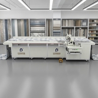 Machine à coudre importée pour ourlets de rideaux, avec fonction d'ourlet de rideau à fil foncé, et programmable pour ourlets foncés de rideaux