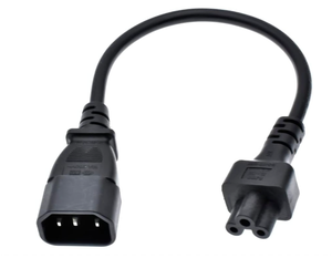 Adaptateur de prise <span class=keywords><strong>IEC</strong></span> <span class=keywords><strong>320</strong></span> C14 vers <span class=keywords><strong>C5</strong></span>, câble d'alimentation CA, <span class=keywords><strong>cordon</strong></span> d'extension de puissance classé IP33 pour ordinateur portable - Product Image 6