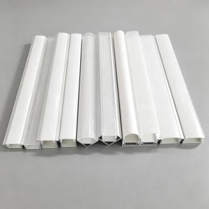Copertura Moderna Rotonda in PVC per Luce LED, <span class=keywords><strong>Paralume</strong></span> Curvo in PC Personalizzato, Vendita Diretta dalla Fabbrica per Applicazioni Domestiche - Product Image 3