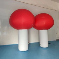 Champignon géant gonflable pour la décoration de festival, jardin, parc, BOYI
