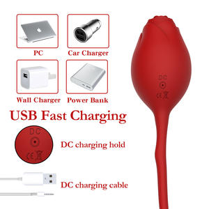 12 Frequency Wireless Remote Control Rechargeable Stimulator Stimulation Rose Vibrator <b>Toys</b> <b>For</b> <b>Adult</b> - Product Image 3