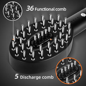 Cepillo de Masaje Capilar Profesional Más Vendido, Masajeador de Cuero Cabelludo con Microcorriente EMS, Cepillo para el Crecimiento del Cabello con Líquido, Alisador de Cabello - Product Image 5