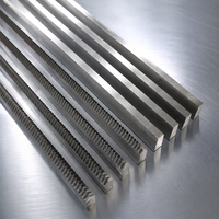 Lame à dents longues pour vente directe / Lame de perforation de film / Couteau en zigzag pour machine d'emballage industrielle