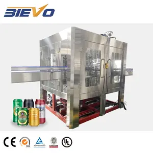 High Quality 6000BPH 500ml 750ml Soft Drink Filling Machine Aluminium Pop Can Beer Tin Can Filling Machine