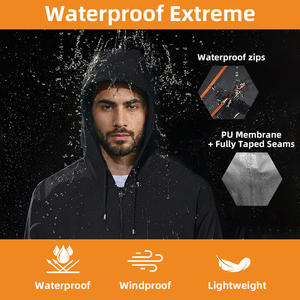 Giacca Impermeabile 3 in 1 da Uomo, Versatile e Confortevole, Stile Mimetico Ripstop, Ecologica per Viaggi, Direttamente dalla Fabbrica - Product Image 2