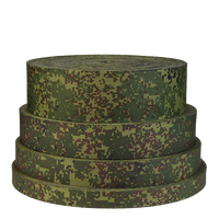 Sangle Tactique Camouflage Russe – Bande Plate Personnalisable de 25-75mm pour Systèmes MOLLE et Équipement Tactique