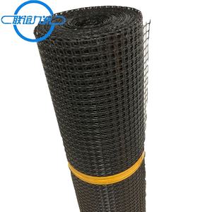 Geogriglia fornitore di vendita diretta a due vie di mano di plastica di rinforzo rinforzo geogriglia per muro di sostegno - Product Image 1