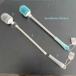 ג 'י 1271 עמיד נירוסטה ידית אמבטיה סקומי אנטי בקטריאלי קל מברשת שירותים - Product Image 5