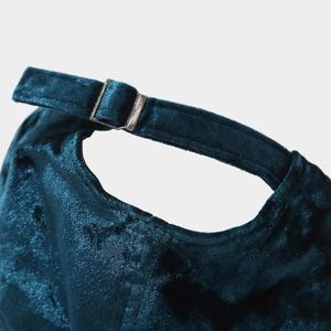 European American Velvet Baseball Cap Men Women Winter Fashion Casual Curved Eaves Sun <b>Hat</b> - Product Image 5