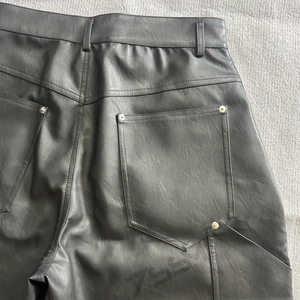 Shorts in pelle da uomo, - Product Image 6