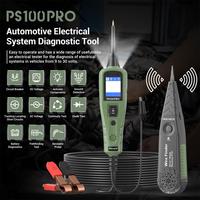 Probador de Circuitos Automotrices PS100PRO, Instrumento de Diagnóstico del Sistema Eléctrico, Herramienta para Localizar Roturas de Línea para Pruebas Automotrices