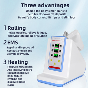 Masseur électrique 3 en 1 pour le cou et les épaules avec rouleau chauffant, machine de massage EMS - Product Image 5