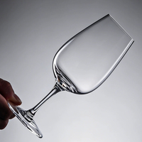Premium ISO-standaard loodvrij kristallen wijnglas handgemaakt aroma-proefglas hoge steel voor sommelier restaurant groothandel