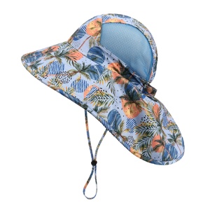 Chapeau Bob Réglable en Coton 100% Personnalisable avec Logo, Motif Feuille de Dessin Animé, Protection Solaire pour Bébés Filles et Garçons, Quatre Saisons - Product Image 3