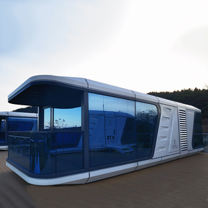 Luban Hut La maison conteneur préfabriquée moderne personnalisée peut être équipée d'une capsule spatiale à énergie <span class=keywords><strong>solaire</strong></span> - Product Image 6