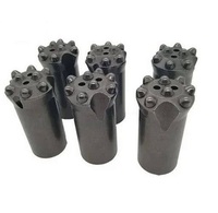 Accessoires d'air hydraulique en acier au carbone foret burin bouton croisé alésage 28 30 32 34 36 38 40 42 45 48 50 52 58 60 89 115mm