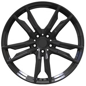 Juego de 4 Ruedas de Aleación Forjadas Cóncavas de 22 Pulgadas, 5x120, 20 mm de Profundidad, Cinco Radios, para G80 M3 G20 M340i Corvette C8 Tesla - Product Image 3