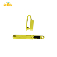 Étiquette d'oreille de mouton de bétail d'animaux de bétail FDX-B RFID 134.2khz 81x11mm étiquettes d'oreille intelligentes de puce personnalisable fournies par extérieur