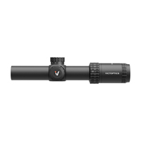 Lunette de chasse illuminée VictOptics OPSL33 LPVO en aluminium 1-6x24i Fiber Mira