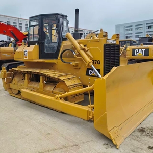 Bulldozer sur chenilles CAT D7G d'occasion, équipement de construction lourd avec des performances stables pour les travaux de terrassement et de défrichement - Product Image 4