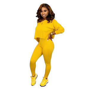 Delle donne di Estate Top Crop Manica Lunga Con Cappuccio Allenamento Casual Carino Pullover Ritagliata <span class=keywords><strong>Felpa</strong></span> - Product Image 1