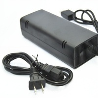 Adaptateur secteur OEM pour console de jeu, câble d'alimentation filaire pour 360 (boîte cadeau noire) en stock