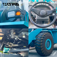 LTMG elettrico ad alta tensione potente batteria al litio 7000KG 7 Ton 6 Ton 5 Ton caricatore della ruota anteriore per la vendita