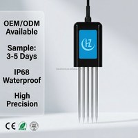 Sensor de Suelo 7 en 1 RS485 Modbus, Detector Integrado de NPK, PH, EC, Temperatura y Humedad para Monitoreo Agrícola e Invernadero